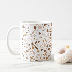 Mug Terrazzo Brown et Beige et White