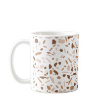 Terrazzo Brown et Beige et White