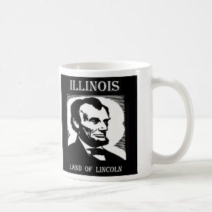 Mug Terre de l'Illinois de Lincoln