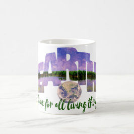 Mug Terre Notre maison Blue Summer Ciel et Eau