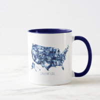 Terre que j'aime - Carte des États-Unis
