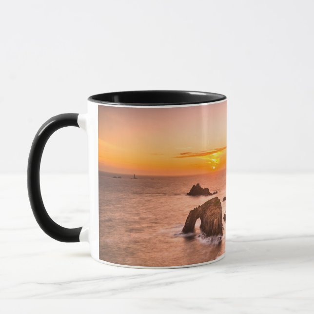 Mug Terres Fin coucher de soleil Enneys Dodnan Chevali (Gauche)
