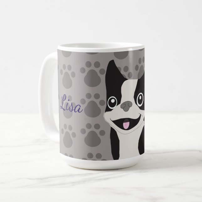 Mug Terrier de Boston (Devant gauche)