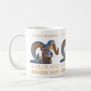 Mug Territoire du Colorado Mammifère Le Mouflon à corn