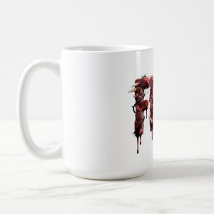 Mug Terrorisme de viande sanglante feral Typographie G