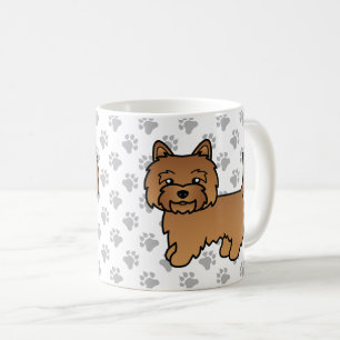 Mug Tervueren Cairn Terrier Chien de Dessin Animé Mign