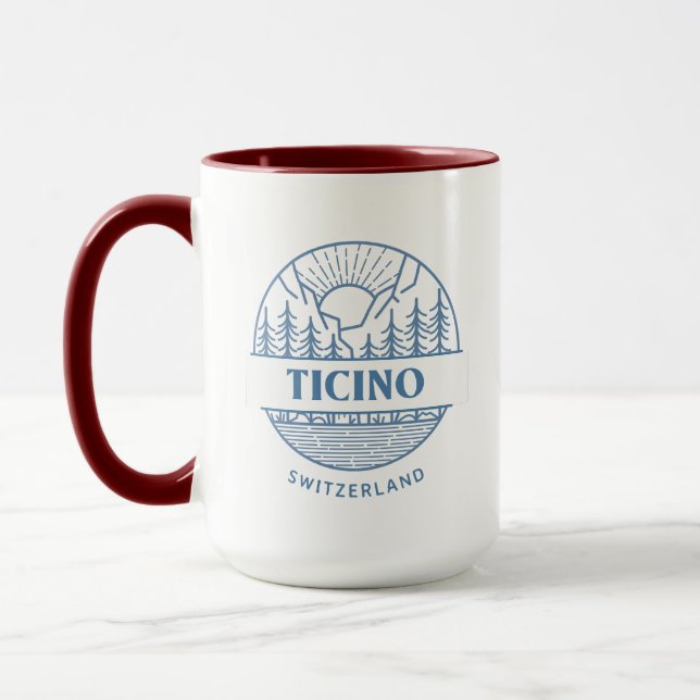 Mug Tessin, Suisse (Gauche)