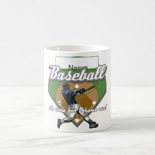 Mug Test maison personnalisé de base-ball