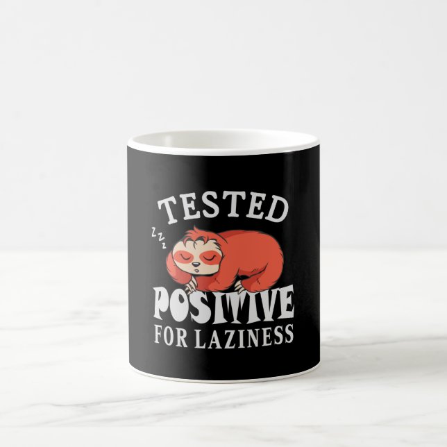 Mug Testé positif à la paresse Paresseux (Centre)
