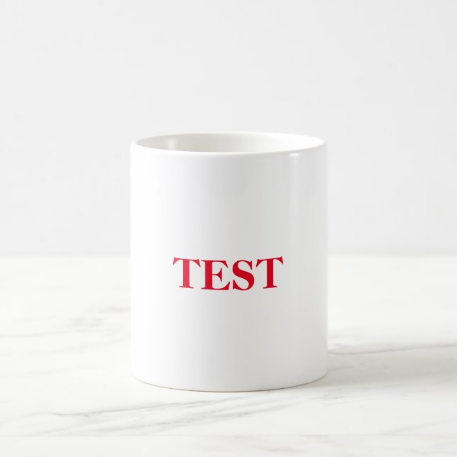 Mug Tester la boue rouge (Centre)