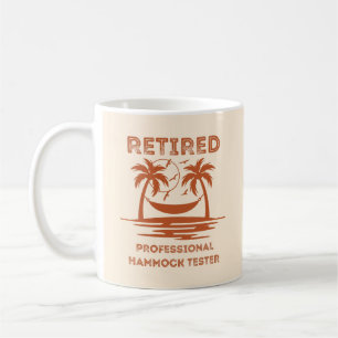 Mug Testeur de hamac professionnel retraité Drôle Retr