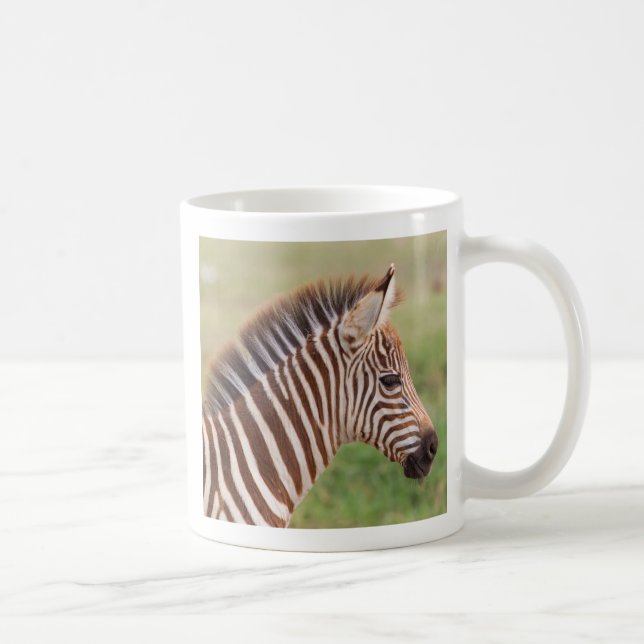 Mug Tête de bébé zébrée, Tanzanie (Droite)