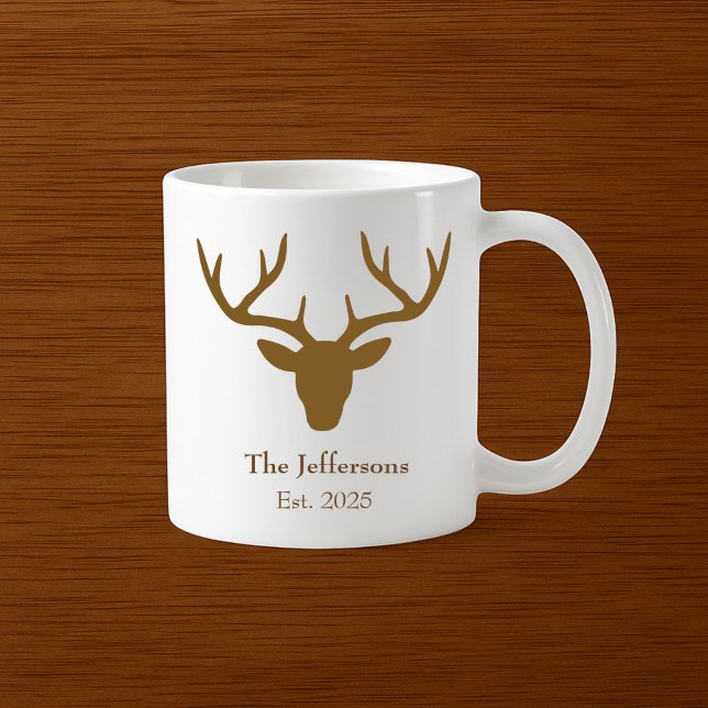 Mug Tête de cerf du Pays Décor (Créateur téléchargé)