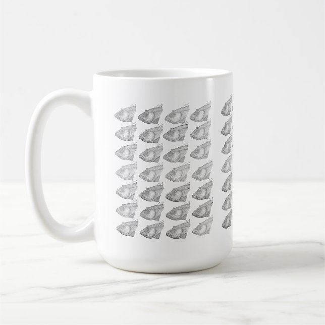 Mug Tête de poisson amusante (Gauche)