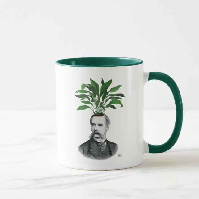 Mug Tête du Plante Aspidistra (Droite)