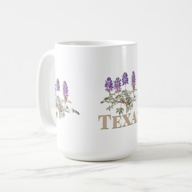 Mug Texas Bluebonnet 2 (Devant gauche)