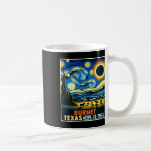 Mug Texas Total Solar Eclipse 2024 Starry Night