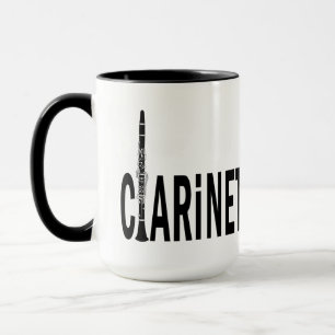 Mug Texte Clarinet