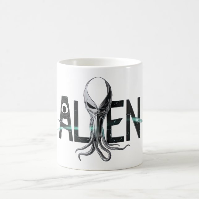 Mug Texte de l'Alien d'espace (Centre)