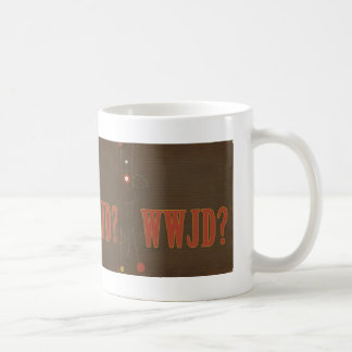 Mug Texte de rouille WWJD whimy