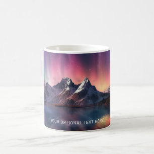 Mug Texte personnalisé Aurora Borealis