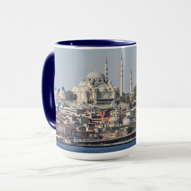 Mug Texte personnalisé Istanbul (Devant gauche)