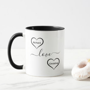 Mug Texte simple "Amour" Personnaliser