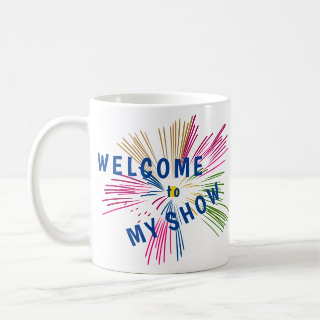 Mug Textes sur Fireworks (Gauche)