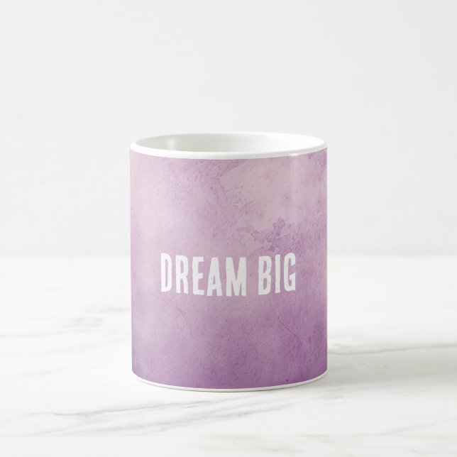 Mug Texture de lavande violette (Centre)