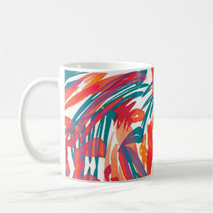 Mug texture de peinture Abstraite. Papier peint d'art.