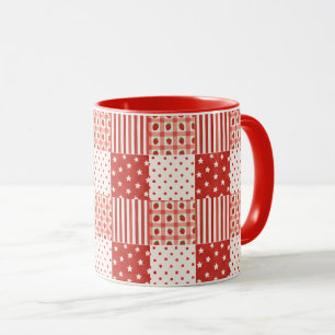 Mug Textures Rouges