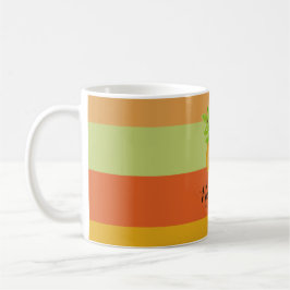 Mug Thanksgiving Citrouilles d'aquarelle personnalisée