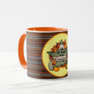 Mug Thanksgiving Collection d'automne tendance