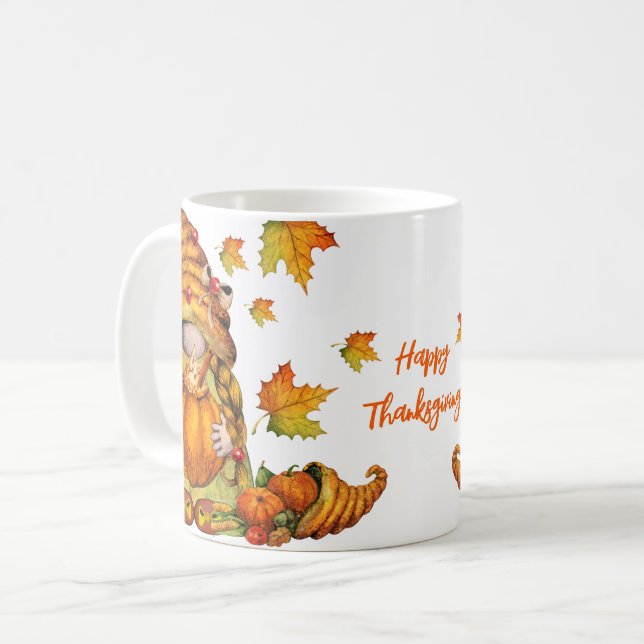 Mug Thanksgiving d'automne (Devant gauche)