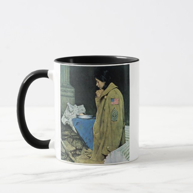 Mug Thanksgiving de réfugié (Gauche)