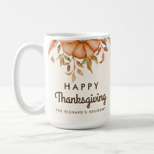Mug Thanksgiving Dîner Invitation Boho Theme
