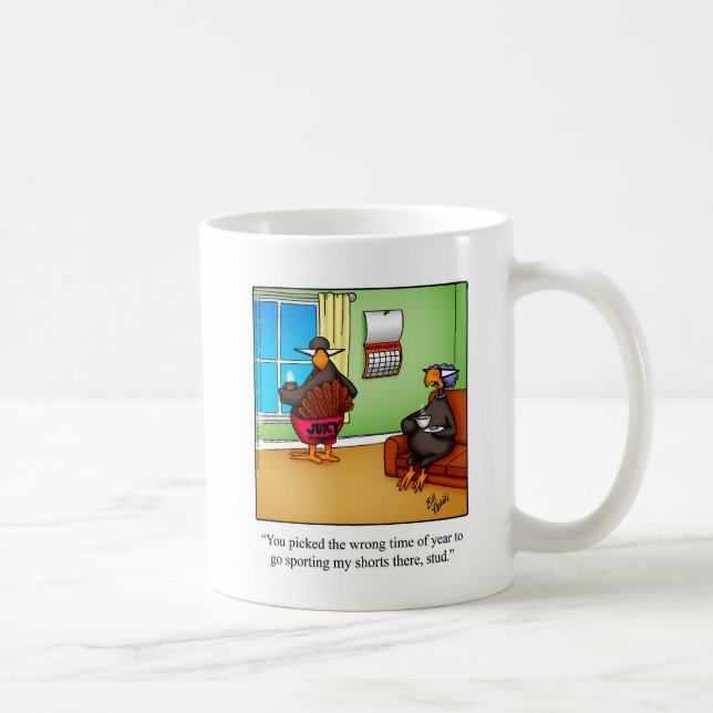 Mug Thanksgiving Humour boug "Spectickles" (Droite)