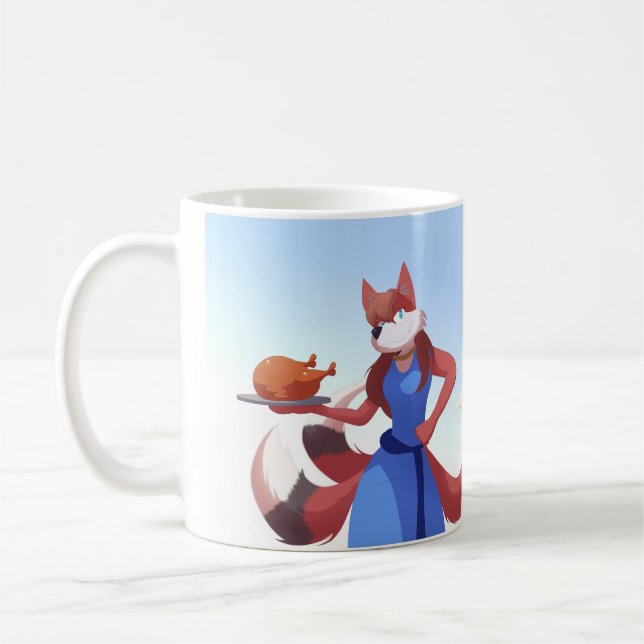 Mug Thanksgiving La maman d'Anton (Gauche)