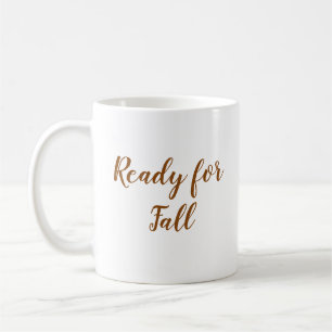 Mug Thanksgiving Prêt Pour La Typographie De Script Au
