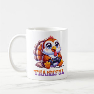Mug Thanksgiving Thanksgiving Animal Turquie Gamer