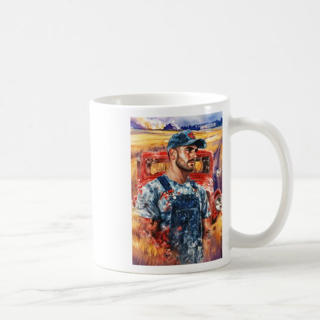 Mug Thanx To Those Who Helped Build America Sticker  (Droite)