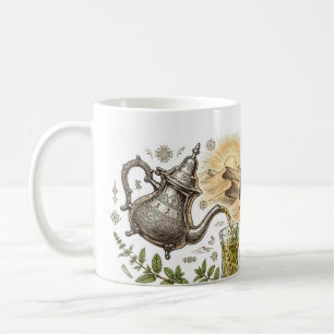 Mug Thé à la menthe du Sahara marocain - Théière berbè