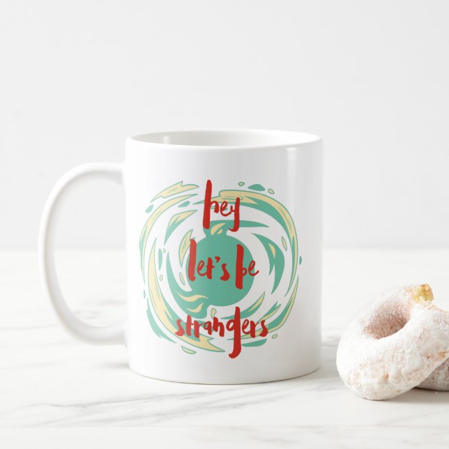 Mug Thé à l'humour sarcastique drôle (Avec donut)