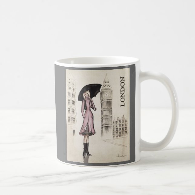 Mug Thé à Londres (Droite)