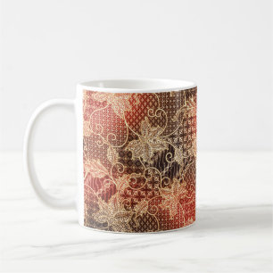 Mug The beautiful of art Malaysian and Indonesian Bati