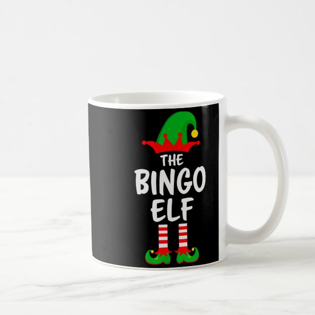 Mug The Bingo Elf Matching Family Christmas  (Droite)