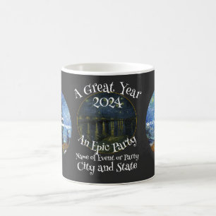 Mug Thé Brunch Déjeuner Patio Jardin 2024 Fête Célébre