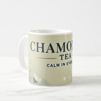 Mug Thé Chamomile Design IA art