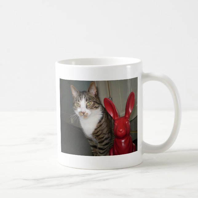 Mug Thé de boissons avec l'archie et les lièvres (Droite)