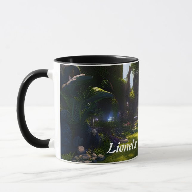 Mug Thé de matin Lionel personnalisé (Gauche)